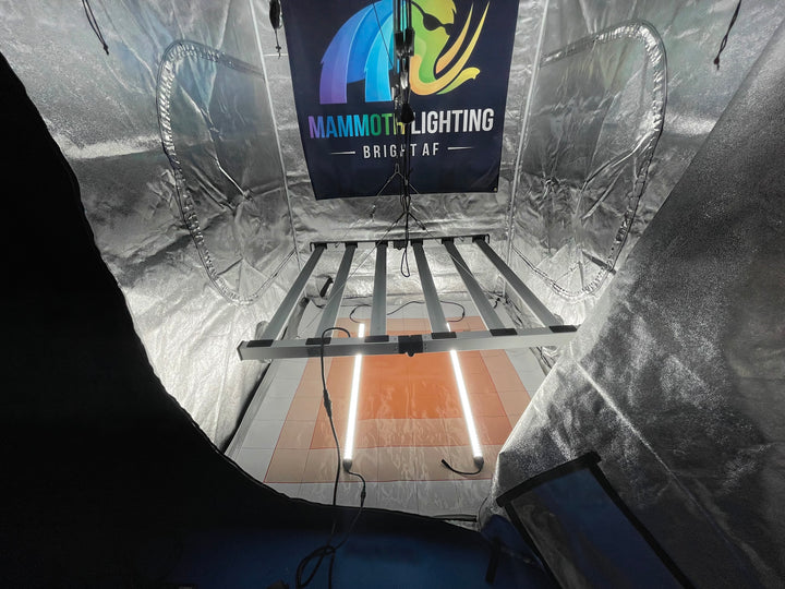 Clone and Inter-canopy LED grow light bar (2 bars per box), 50w each Mammoth Lighting Sunspec Spectrum