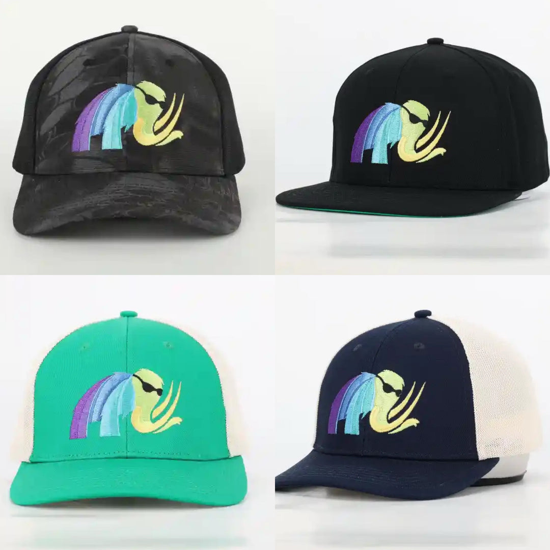 Merch - Hats and T-Shirts and Hoodies.