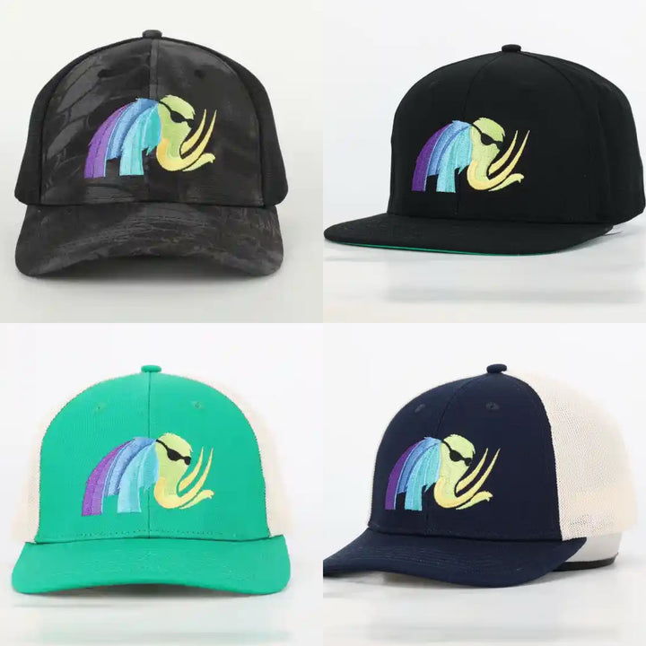 Merch - Hats and T-Shirts and Hoodies.