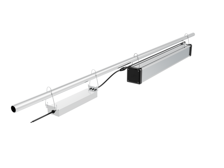 Greenhouse / High-bay top lighting / Single Bar / 3x5 tents: 720w Mammoth Lighting Nova Sun Series with Emerald Green + Red Terp Boost Spectrum