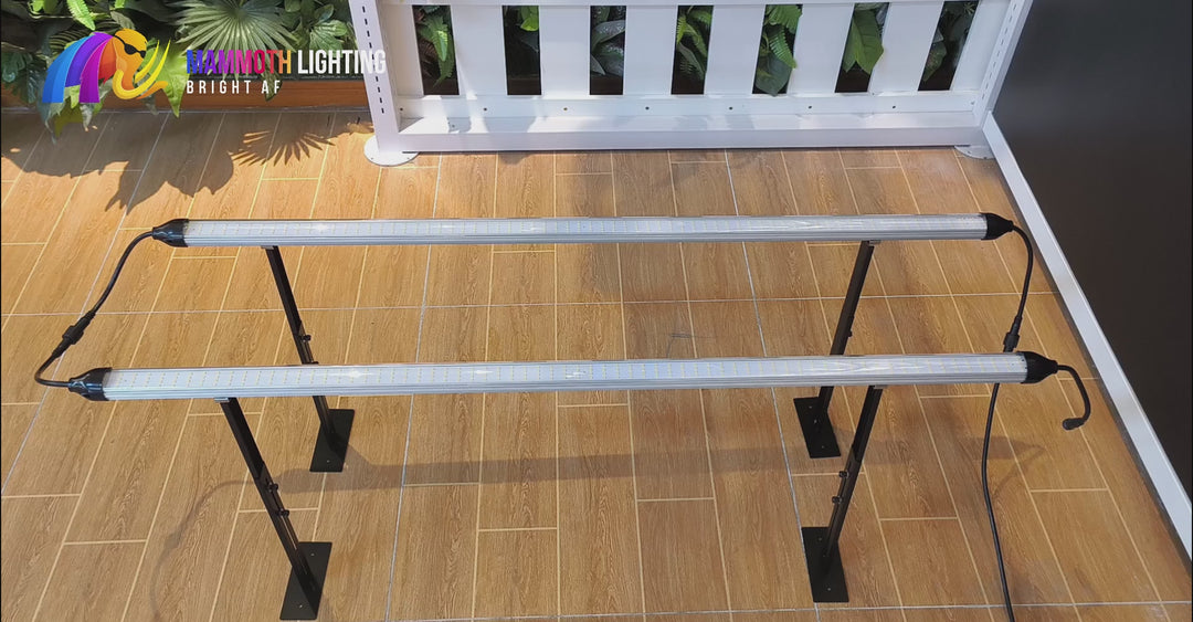 Clone and Inter-canopy LED grow light bar (2 bars per box), 50w each Mammoth Lighting Sunspec Spectrum